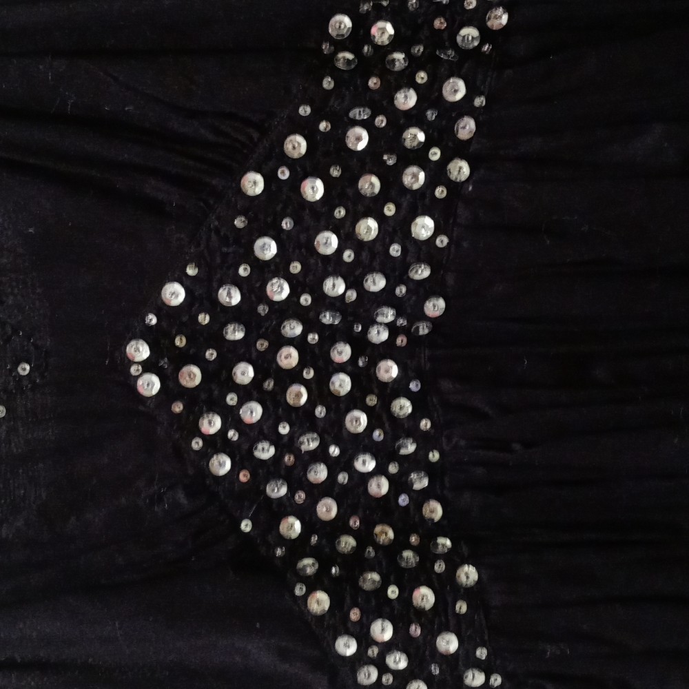 Venus Rhinestone little black dress - Picture 2 of 6
